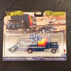 Hot Wheels Team Transport - 70 Plymouth Cuda / Sakura Sprinter