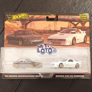 Hot Wheels Twin Pack - 04 Mazda Miata / Mazda RX7 FC Pandem