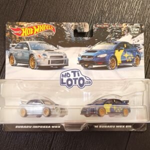 Hot Wheels Twin Pack - Subaru Impreza WRX / 16 Subaru WRX STI