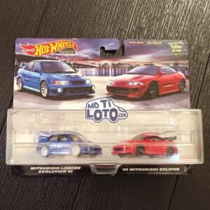 Hot Wheels Twin Pack - Mitsubishi Lancer Evo 6 / 95 Mitsubishi Eclipse