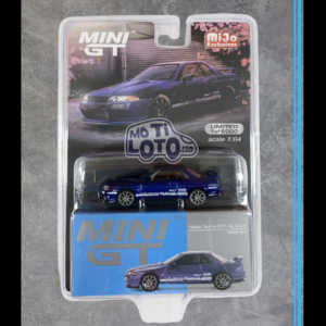 Mini GT - Nissan Skyline GT-R Top Secret VR32 Metallic Blue RHD USA Blister