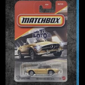 Matchbox - 1963 Mercedes Benz 230 SL - Gold