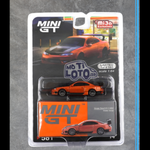 Mini GT - Nissan Silvia S15 DMAX Metallic Orange RHD USA Blister