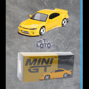Mini GT - Nissan Silvia S15 Rocket Bunny Bronze Yellow RHD