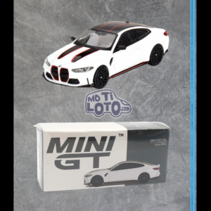 Mini GT - BMW M4 CSL Alpine White RHD