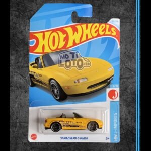 Hot Wheels - 91 Mazda MX-5 Miata - Yellow