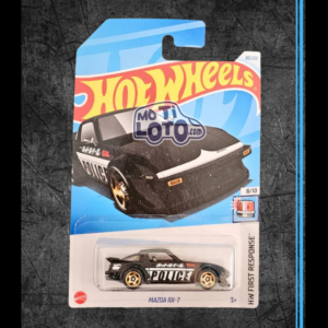 Hot Wheels - Mazda RX-7 Police - Black