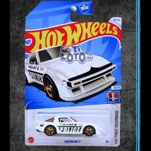 Hot Wheels - Mazda RX-7 Police - White