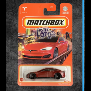 Matchbox - Tesla Model S - Red