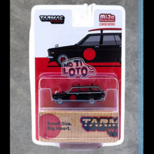 Tarmac Works - Datsun Bluebird 510 Wagon Black Surf board MIJO Exclusive
