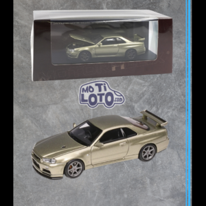 Motorhelix  - Nissan Skyline GT-R R34 V Spec II Jade Green