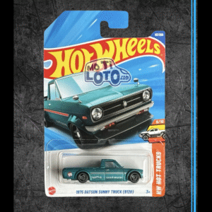 Hot Wheels - 1975 Datsun Sunny Truck (B120) - Blue