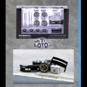 Tarmac Works - RWB Parts AL13 Wheels DC 003 Designed Chrome Gun Metal