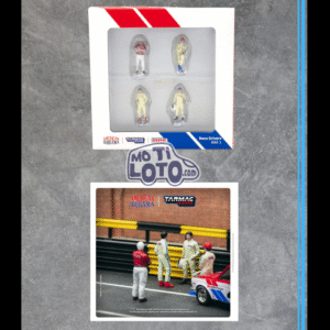 Tarmac Works -  Figures Set Race Drivers BRE Brock Racing Enterprises