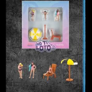 Tarmac Works - Figures Set Beach Girls
