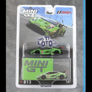 Mini GT  - Lamborghini Huracan GT3 EVO2 #63 Iron Lynx IMSA 2023 Daytona 24 Hrs Blister