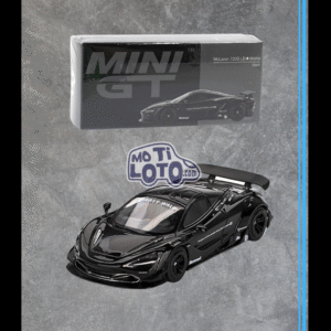 Mini GT  -  McLaren 720S LB Works Black RHD
