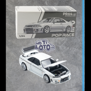 Pop Race - Nissan Skyline GT-R R33 Nismo 400R White