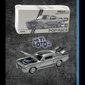 Pop Race  - 1967 SHELBY MUSTANG GT500 Grey