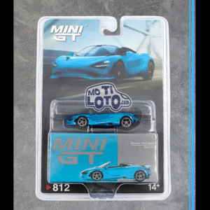 Mini GT  - McLaren 750S Spider Belize Blue LHD Blister