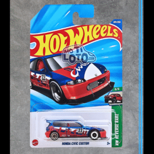 Hot Wheels - Honda Civic Custom - Red
