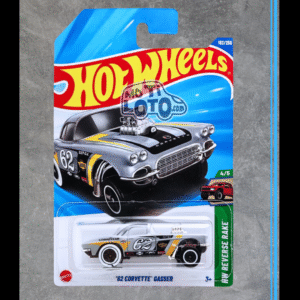 Hot Wheels - 62 Corvette Gasser - Grey