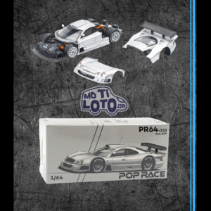 Poprace  - Mercedes-Benz CLK GTR Silver