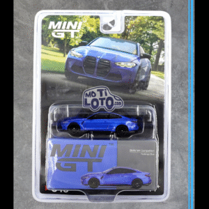 Mini GT  - BMW M4 Competition G82 Portimao Blue LHD Blister