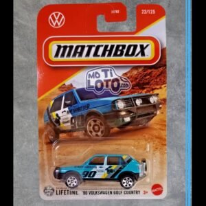 Matchbox - 90 Volkswagen Golf Country - Blue