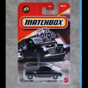 Matchbox - 1941 Plymouth Coupe - Black