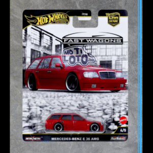 Hot Wheels Premium - Mercedes-Benz E 36 AMG - Red