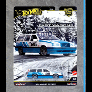 Hot Wheels Premium - Volvo 850 Estate - Blue