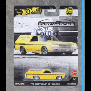 Hot Wheels Premium - 70 Chevelle SS Wagon - Yellow