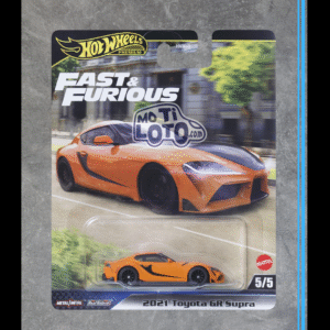 Hot Wheels Premium - 2021 Toyota GR Supra - Orange