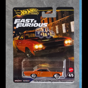 Hot Wheels Premium - 1970 Custom Plymouth Roadrunner - Orange