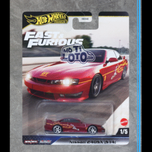 Hot Wheels Premium - Nissan 240SX S14 - Red