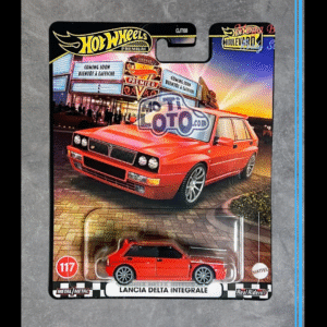 Hot Wheels Premium - Lancia Delta Integrale - Red