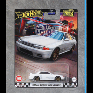 Hot Wheels Premium - Nissan Skyline GT-R BNR32 - White