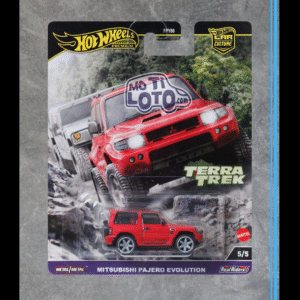Hot Wheels Premium - Mitsubishi Pajero Evolution - Red