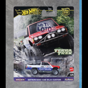 Hot Wheels Premium - Datsun King Cab Baja Custom - White