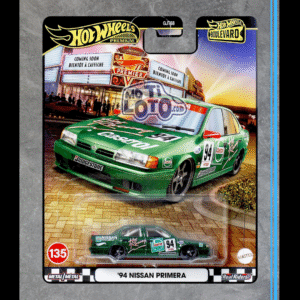 Hot Wheels Premium - 94 Nissan Primera - Green