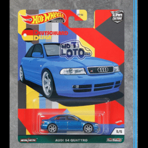 Hot Wheels Premium - Audi S4 Quattro - Blue