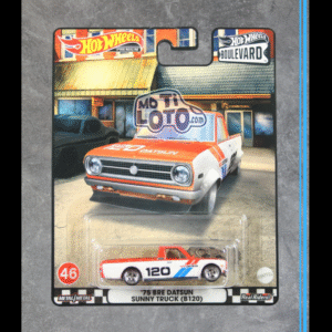 Hot Wheels Premium - 75 BRE Datsun Sunny Truck B120 - Red