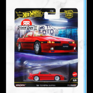 Hot Wheels Premium - 89 Toyota Supra - Red