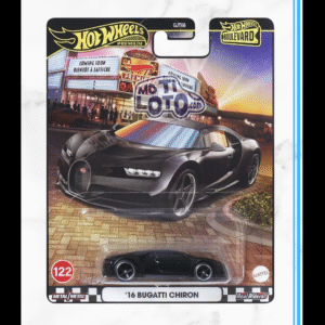 Hot Wheels Premium - 16 Bugatti Chiron - Black