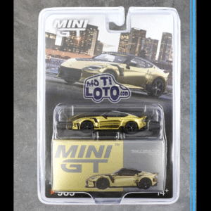 Mini GT - Nissan Z VeilSide FFZ400 Gold Chrome LHD Blister - Gold