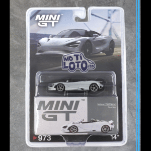 Mini GT - McLaren 750S Spider Cirrus Grey LHD Blister  Grey