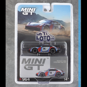 Mini GT - Porsche 911 Dakar Ice Grey Metallic Rally 1978 LHD Blister - Grey