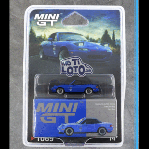 Mini GT - Mazda Miata MX-5 NA Tuned Version Dark Blue LHD Blister - Blue
