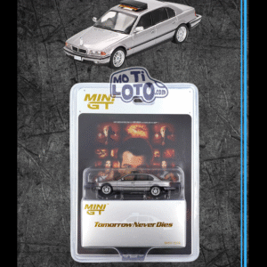 Mini GT - BMW 750IL RHD 007 Series Tomorrow Never Dies English Blister  - Silver